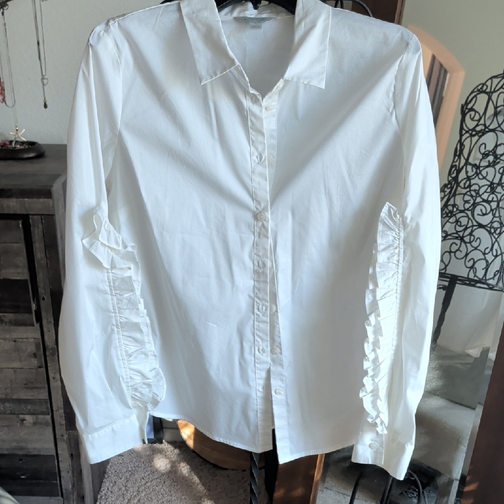 Belle Sky Cream Blouse